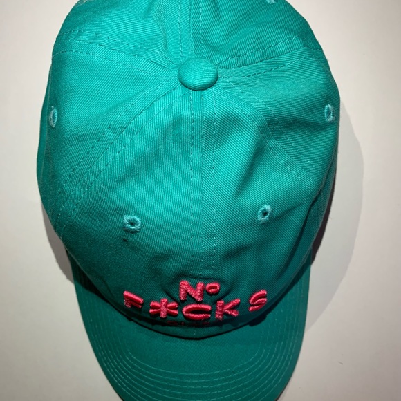 No F*CKS Given Logo By Field Grade Strapback Cap - Picture 4 of 8
